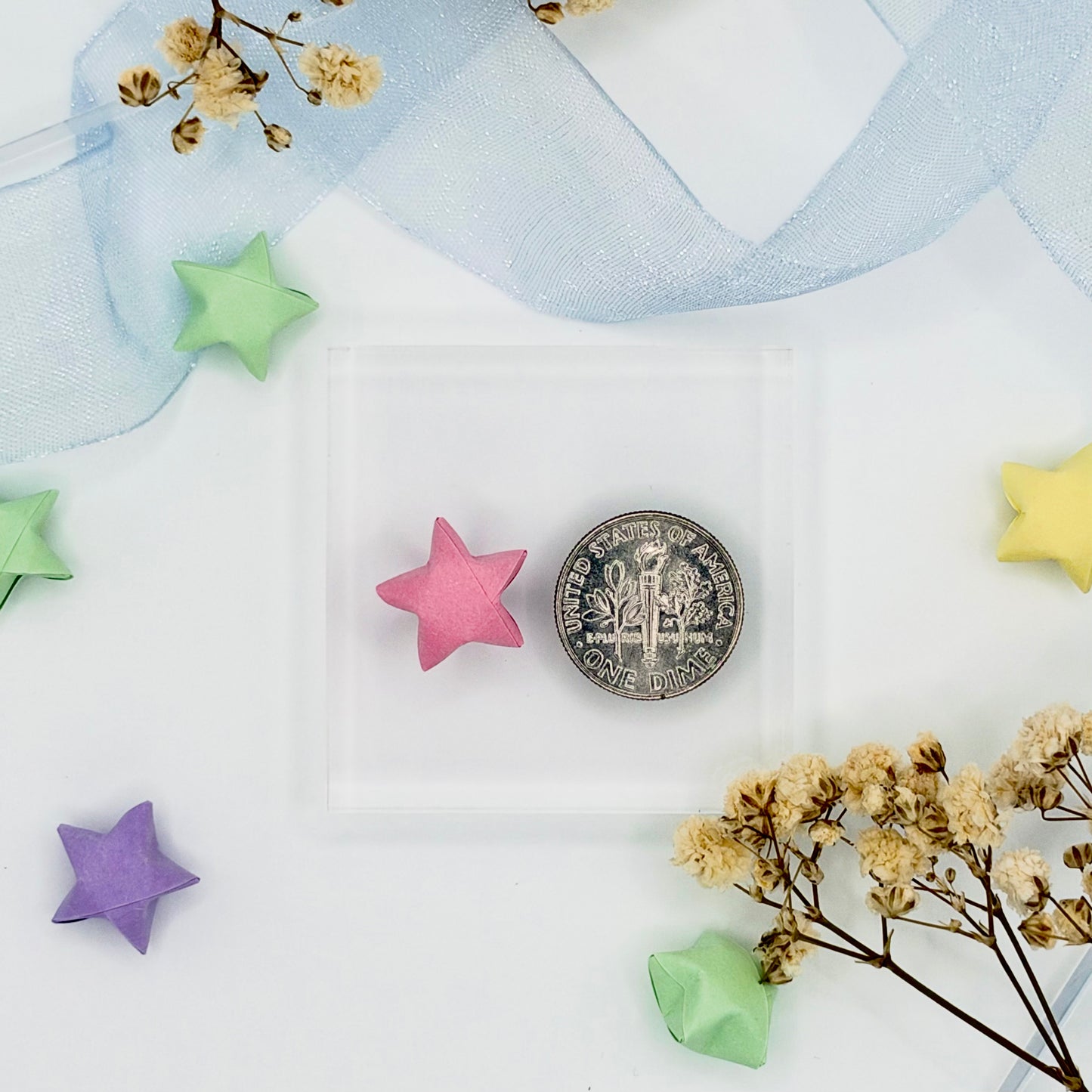 Pastel Origami Lucky Stars